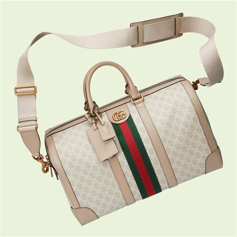 gucci duffle travel bag|genuine gucci duffle bags.